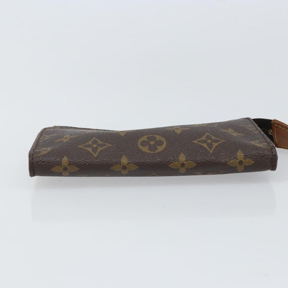LOUIS VUITTON Monogram Bucket PM Accessory Pouch LV Auth bs32288