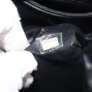 CHANEL Matelasse Chain Shoulder Bag Lamb Skin Black Gold CC Auth bs32292-21