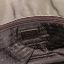 PRADA Chain Shoulder Bag Nylon Khaki Gold Auth bs32294-19