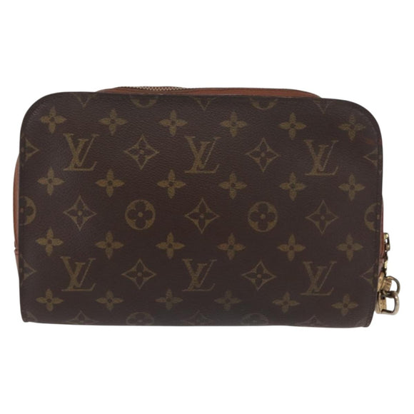 LOUIS VUITTON Monogram Orsay Clutch Bag M51790 LV Auth bs32300