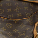 LOUIS VUITTON Monogram Saumur 35 Umhängetasche M42254 LV Auth bs32301-14