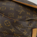 LOUIS VUITTON Monogram Saumur 35 Umhängetasche M42254 LV Auth bs32301-16