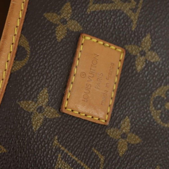 LOUIS VUITTON Monogram Saumur 35 Umhängetasche M42254 LV Auth bs32301
