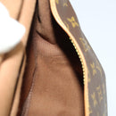 LOUIS VUITTON Monogram Saumur 35 Umhängetasche M42254 LV Auth bs32301-22