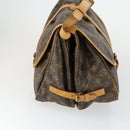 LOUIS VUITTON Monogram Saumur 35 Umhängetasche M42254 LV Auth bs32301-4