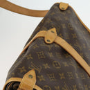 LOUIS VUITTON Monogram Saumur 35 Umhängetasche M42254 LV Auth bs32301-6
