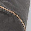 HERMES Porochon Mimil GM Shoulder Bag Canvas Gray Auth bs32306-9