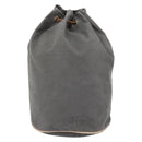 HERMES Porochon Mimil GM Shoulder Bag Canvas Gray Auth bs32306-13