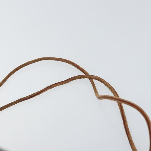 HERMES Porochon Mimil GM Shoulder Bag Canvas Gray Auth bs32306