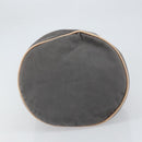 HERMES Porochon Mimil GM Shoulder Bag Canvas Gray Auth bs32306-5