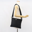 PRADA Shoulder Bag Nylon Black Silver Auth bs32312-21