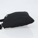 PRADA Shoulder Bag Nylon Black Silver Auth bs32312-4