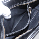 CHANEL Pouch Patent leather Black Gold CC Auth bs32314-20