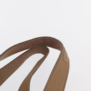 BURBERRY Blue Label Tote Bag Leather Beige Auth bs32315-9