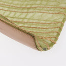 Christian Dior Hand Bag Nylon Green Auth bs32316-14
