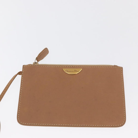 Christian Dior Hand Bag Nylon Green Auth bs32316