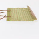 Christian Dior Hand Bag Nylon Green Auth bs32316-4