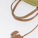 Christian Dior Hand Bag Nylon Green Auth bs32316-7