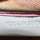 LOEWE Anagram Tote Bag Canvas Pink Silver Auth bs32333-12