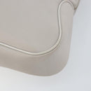 Salvatore Ferragamo Shoulder Bag Nylon Gray Silver Auth bs32334-9