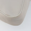 Salvatore Ferragamo Shoulder Bag Nylon Gray Silver Auth bs32334-14
