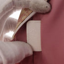 Christian Dior Trotter Canvas Pouch PVC Pink Silver Auth bs32339-17