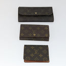 LOUIS VUITTON Monogram Geldbörse 5er Set LV Auth bs32340-8