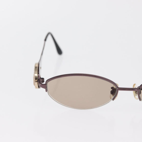 Salvatore Ferragamo Gucci Sunglasses plastic 3 Set Brown Auth bs32343