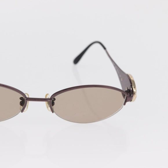 Salvatore Ferragamo Gucci Sunglasses plastic 3 Set Brown Auth bs32343