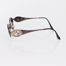 Salvatore Ferragamo Gucci Sunglasses plastic 3 Set Brown Auth bs32343-14