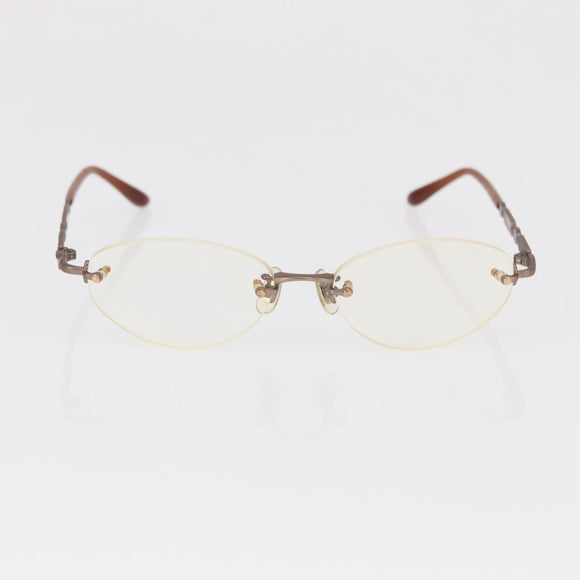 Salvatore Ferragamo Gucci Sunglasses plastic 3 Set Brown Auth bs32343