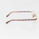 Salvatore Ferragamo Gucci Sunglasses plastic 3 Set Brown Auth bs32343-6