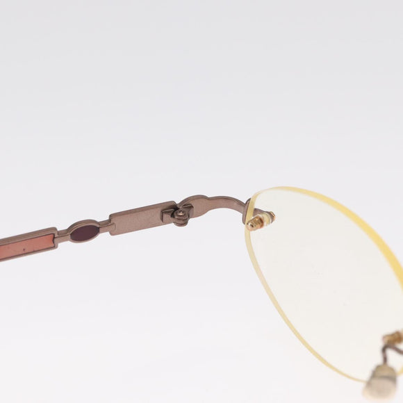 Salvatore Ferragamo Gucci Sunglasses plastic 3 Set Brown Auth bs32343