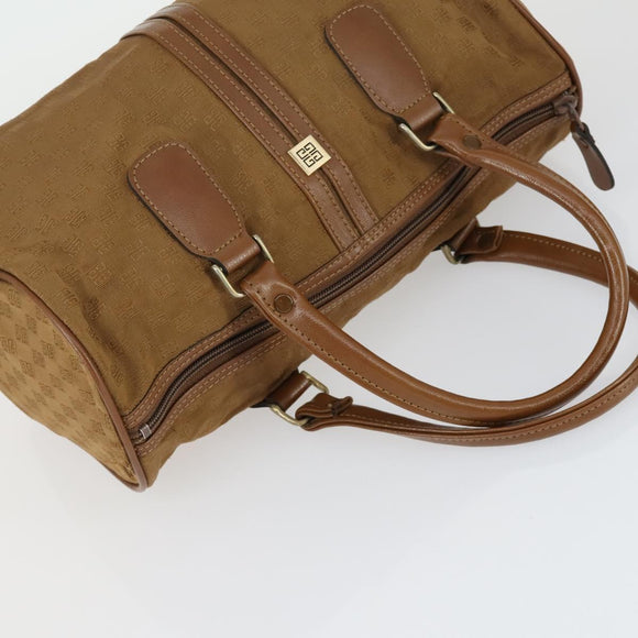 BALLY Givenchy PRADA Shoulder Bag Canvas patent 3 Set Black Brown Auth bs32347