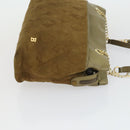 BALLY Givenchy PRADA Shoulder Bag Canvas patent 3 Set Black Brown Auth bs32347-19