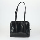 BALLY Givenchy PRADA Shoulder Bag Canvas patent 3 Set Black Brown Auth bs32347-2