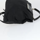 BVLGARI Shoulder Bag Canvas Leather 2 Set Black Auth bs32348-12