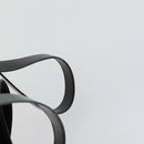 BVLGARI Shoulder Bag Canvas Leather 2 Set Black Auth bs32348-16