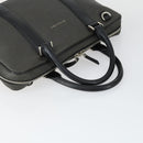 BVLGARI Shoulder Bag Canvas Leather 2 Set Black Auth bs32348-5