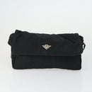 BOTTEGA VENETA Hand Bag Nylon 2 Set Black Brown Auth bs32350-2