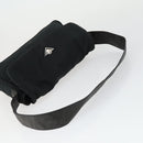 BOTTEGA VENETA Hand Bag Nylon 2 Set Black Brown Auth bs32350-5