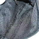 BOTTEGA VENETA Hand Bag Nylon 2 Set Black Brown Auth bs32350-9