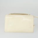 Salvatore Ferragamo Bag Patent Nylon 3 Set White Black Bordeaux Auth bs32351-18