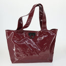 Salvatore Ferragamo Bag Patent Nylon 3 Set White Black Bordeaux Auth bs32351-2