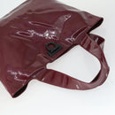 Salvatore Ferragamo Bag Patent Nylon 3 Set White Black Bordeaux Auth bs32351-5