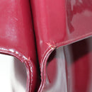 Salvatore Ferragamo Bag Patent Nylon 3 Set White Black Bordeaux Auth bs32351-8
