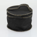 FENDI Gucci Zucca Canvas Pecan Canvas Hand Bag 4 Set Black Brown Auth bs32352-20