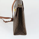 CELINE Macadam Canvas Hand Bag Leather PVC 2 Set Brown Auth bs32353-13