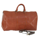 LOUIS VUITTON Epi Monogram Shoulder Strap Boston Bag 2 Set Brown LV Auth bs32354-1