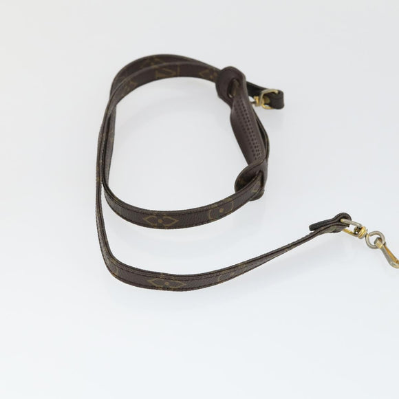 LOUIS VUITTON Epi Monogram Shoulder Strap Boston Bag 2 Set Brown LV Auth bs32354